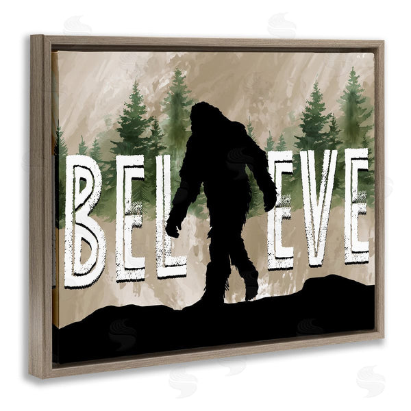 Stupell Industries Nicole DeCamp | Believe Rustic Mythical Creature