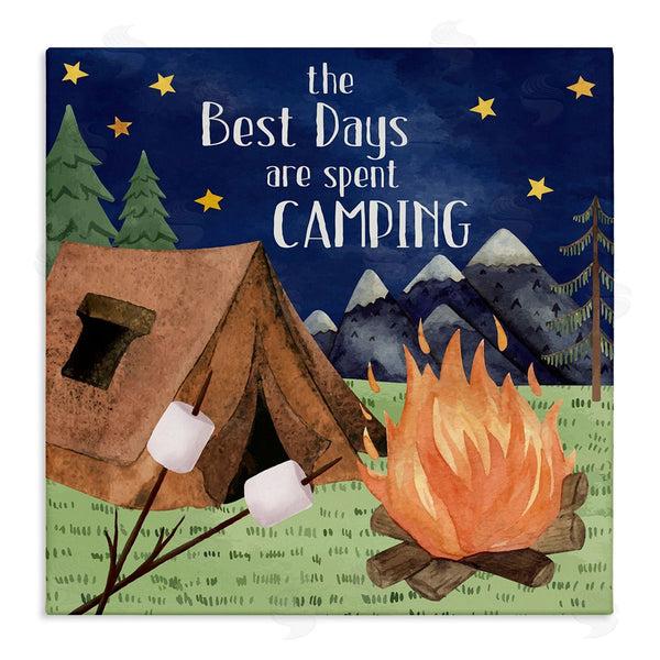 stupell industries Nicole DeCamp | Best Days Spent Camping Scenery Wall Art