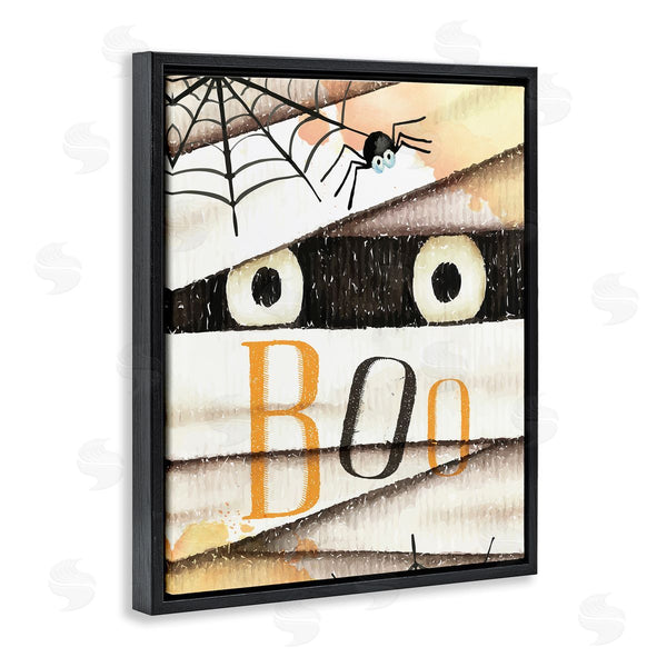 Stupell Industries Nicole DeCamp | Boo Creepy Eyes Peeking Wall Art