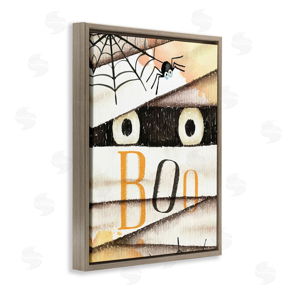 Stupell Industries Nicole DeCamp | Boo Creepy Eyes Peeking Wall Art