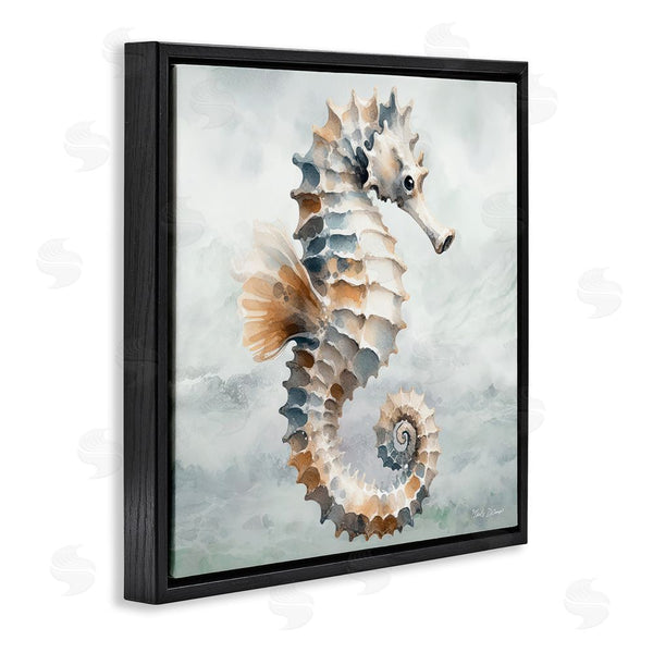 Stupell Industries Nicole DeCamp | Detailed Ocean Seahorse Wall Art