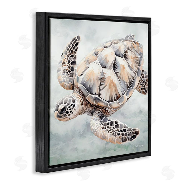 Stupell Industries Nicole DeCamp | Detailed Sea Turtle Wall Art