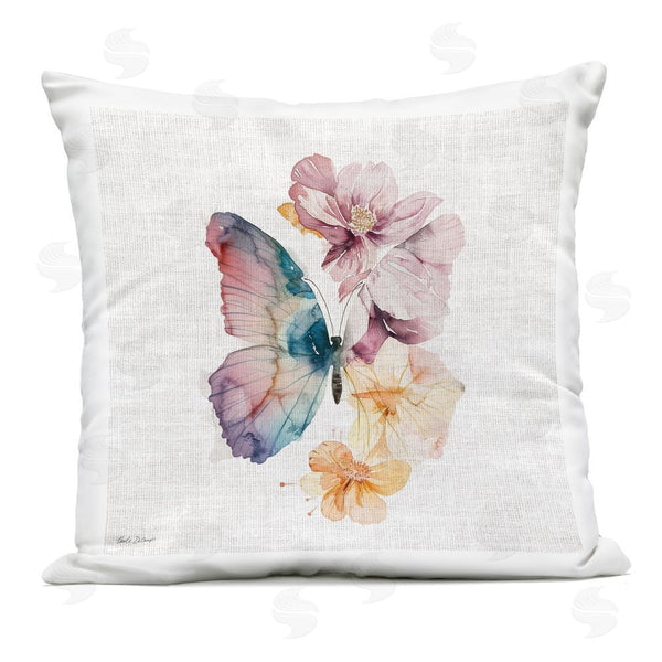 Stupell Industries Nicole DeCamp | Emerging Beauty Butterfly Printed Throw Pillow