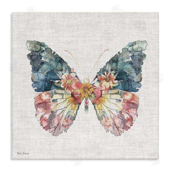 stupell industries Nicole DeCamp | Floral Flight Butterfly Wings Wall Art
