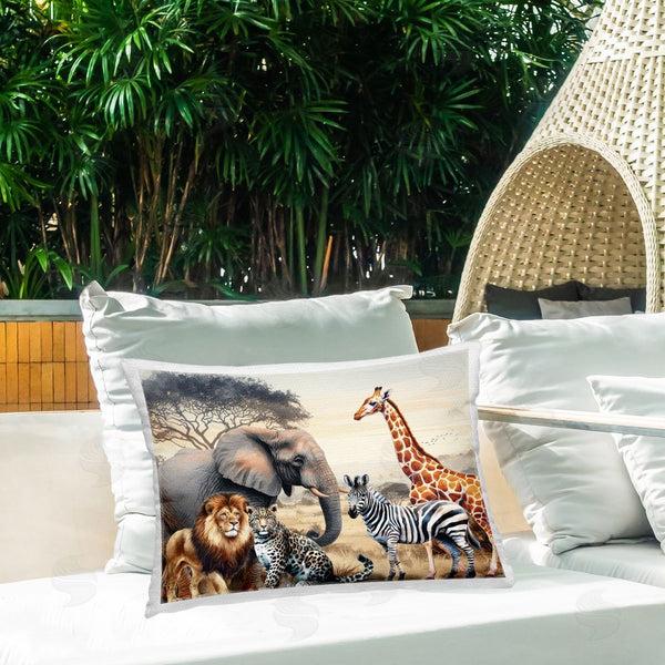 Stupell Industries Nicole DeCamp | Grouped Jungle Animals
