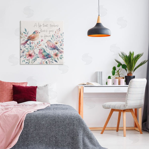 Stupell Industries Nicole DeCamp | Life That Touches Others Wall Art
