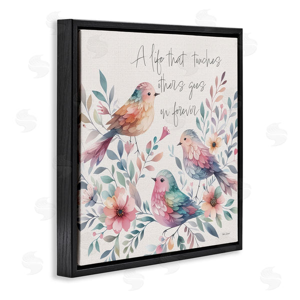Stupell Industries Nicole DeCamp | Life That Touches Others Wall Art