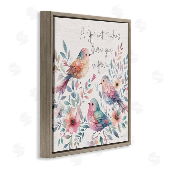 Stupell Industries Nicole DeCamp | Life That Touches Others Wall Art