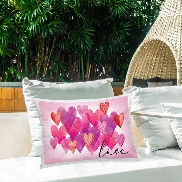 Stupell Industries Nicole DeCamp | Love With Layered Hearts
