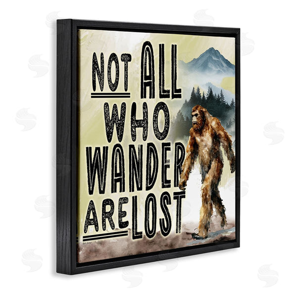 Stupell Industries Nicole DeCamp | Not All Who Wander Phrase