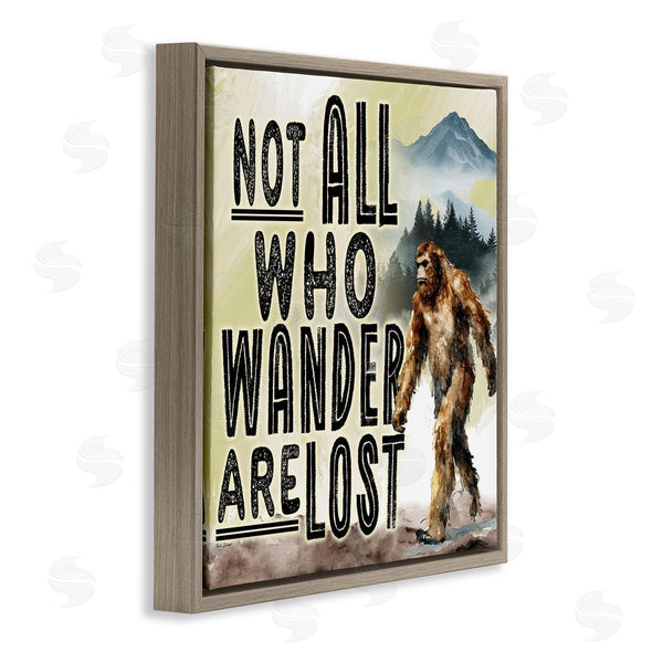 Stupell Industries Nicole DeCamp | Not All Who Wander Phrase