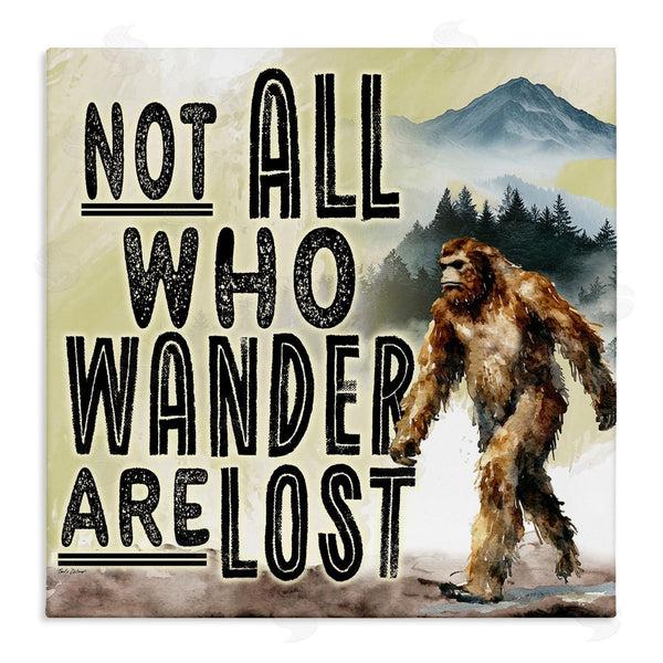 stupell industries Nicole DeCamp | Not All Who Wander Phrase