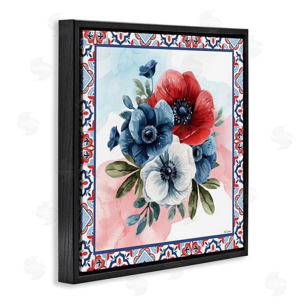 Stupell Industries Nicole DeCamp | Patriotic Poppies Bundle Wall Art