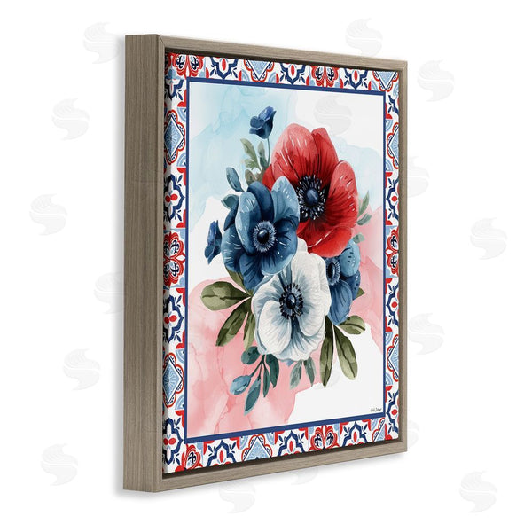 Stupell Industries Nicole DeCamp | Patriotic Poppies Bundle Wall Art