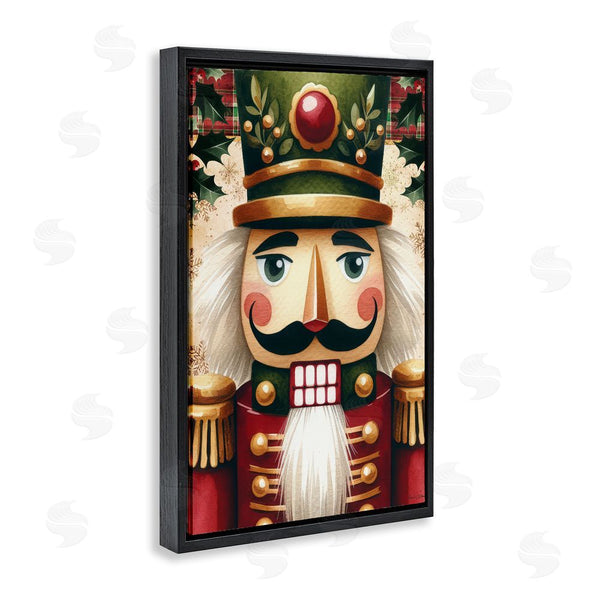 Stupell Industries Nicole DeCamp | Traditional Festive Nutcracker Wall Art