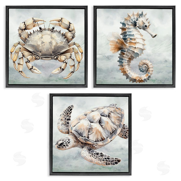 Stupell Industries Nicole DeCamp | Traditional Marine Life Wall Art