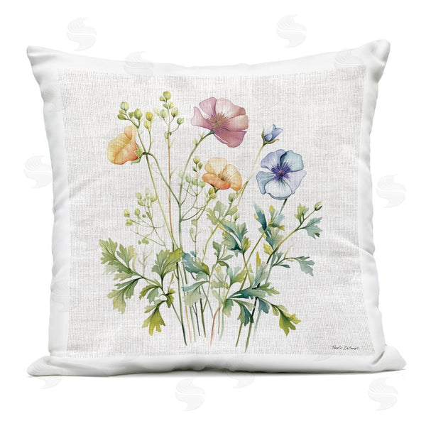 Stupell Industries Nicole DeCamp | Wild Botanical Bundle Printed Throw Pillow