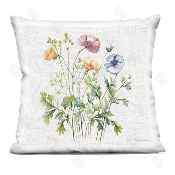 stupell industries Nicole DeCamp | Wild Botanical Bundle Printed Throw Pillow