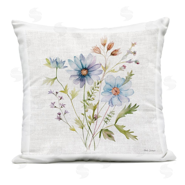 Stupell Industries Nicole DeCamp | Wild Floral Botanical Bundle Printed Throw Pillow