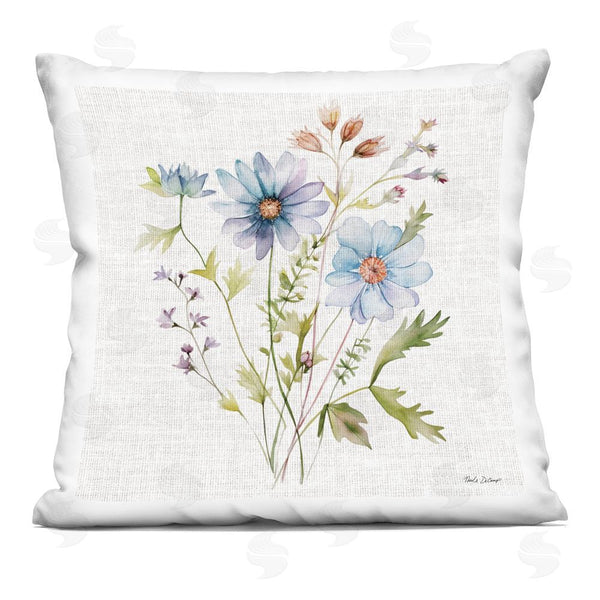 stupell industries Nicole DeCamp | Wild Floral Botanical Bundle Printed Throw Pillow