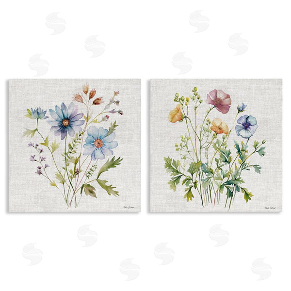 stupell industries Nicole DeCamp | Wild Flower Botanical Bundles Wall Art