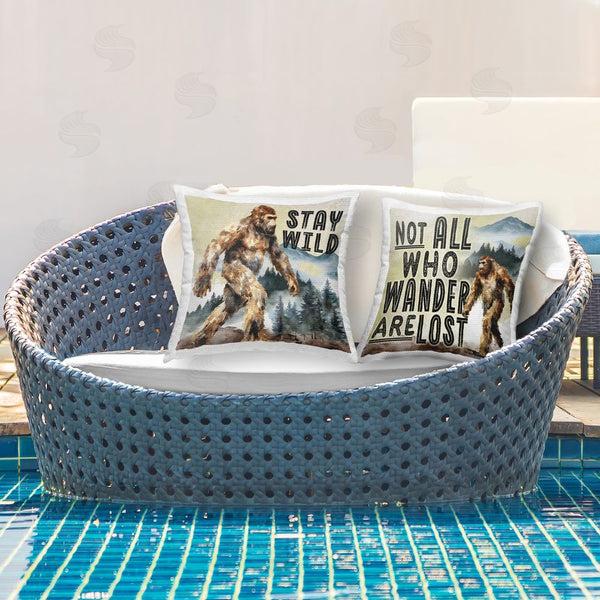 Stupell Industries Nicole DeCamp | Wild Mythical Creature Quotes Printed Throw Pillow Set