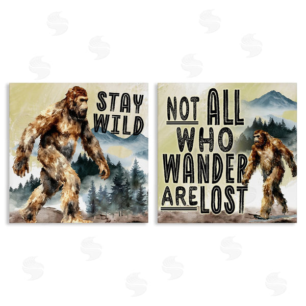 stupell industries Nicole DeCamp | Woodland Mythical Creature Phrases