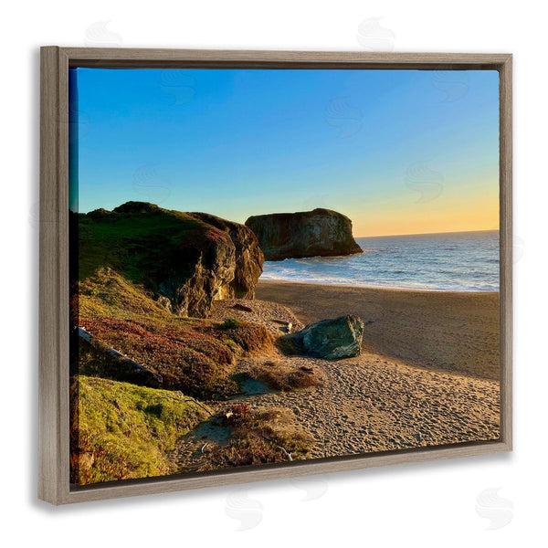Stupell Industries Nicole Dell | Goat Rock Beach Sunrise
