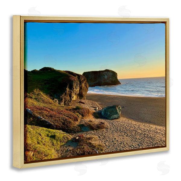 Stupell Industries Nicole Dell | Goat Rock Beach Sunrise