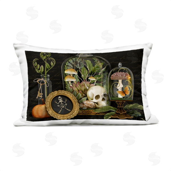 Stupell Industries Nicole Tamarin | Dark Academia Terrarium Motif Printed Throw Pillow