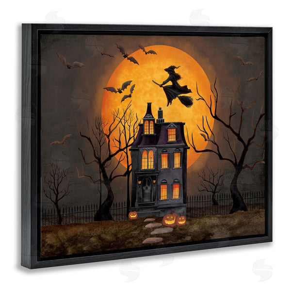 Stupell Industries Nicole Tamarin | Haunted Night Mansion