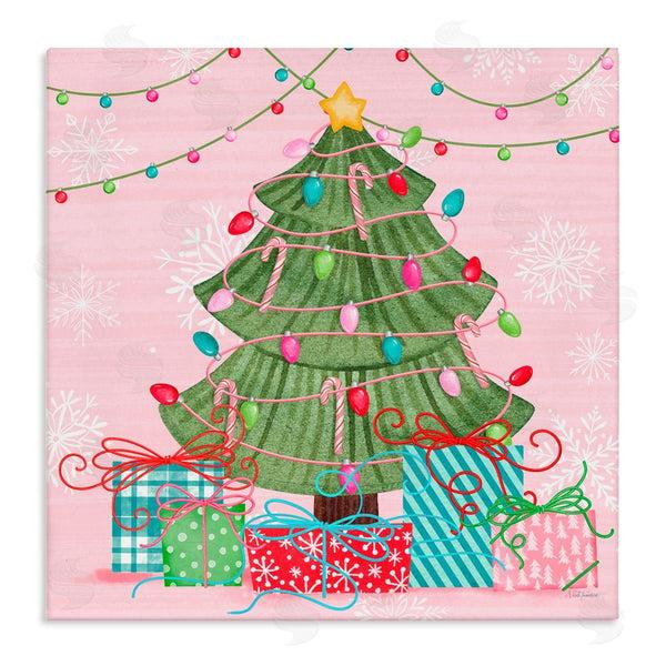 stupell industries Nicole Tamarin | Merry Pinkmas Tree