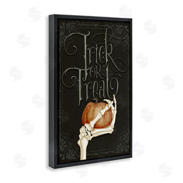 Stupell Industries Nicole Tamarin | Trick Or Treat Skeleton Hand
