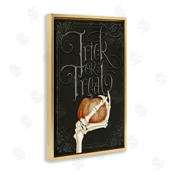 Stupell Industries Nicole Tamarin | Trick Or Treat Skeleton Hand