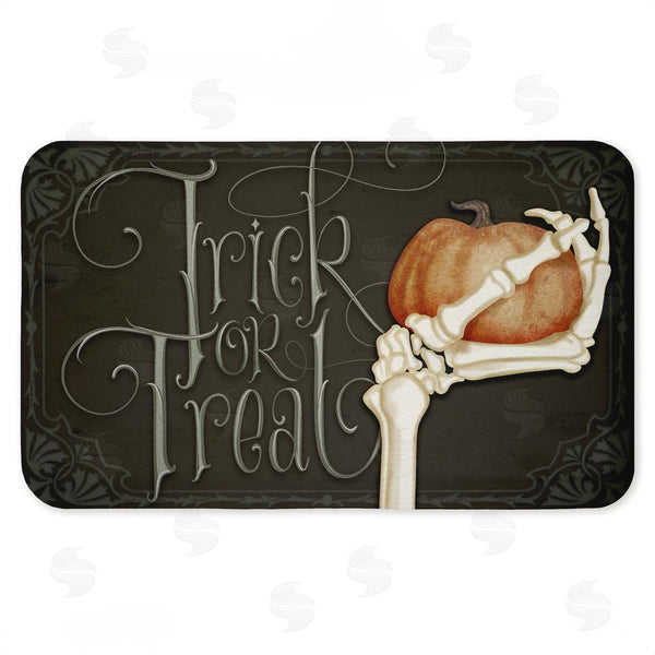 stupell industries Nicole Tamarin | Trick Or Treat Skeleton Hand Anti-Fatigue Mat