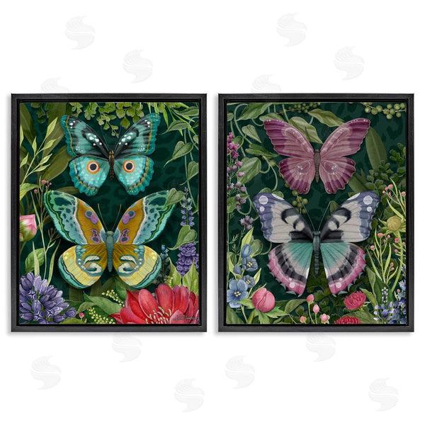 Stupell Industries Nicole Tamarin | Wild Garden Butterflies Wall Art