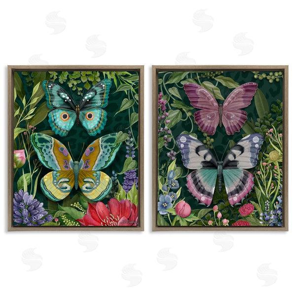 Stupell Industries Nicole Tamarin | Wild Garden Butterflies Wall Art