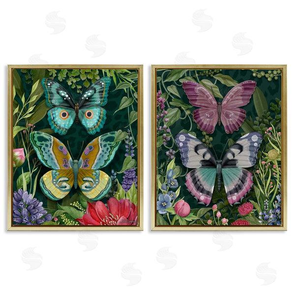 Stupell Industries Nicole Tamarin | Wild Garden Butterflies Wall Art