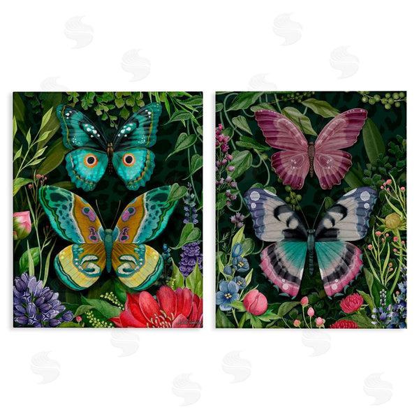 stupell industries Nicole Tamarin | Wild Garden Butterflies Wall Art