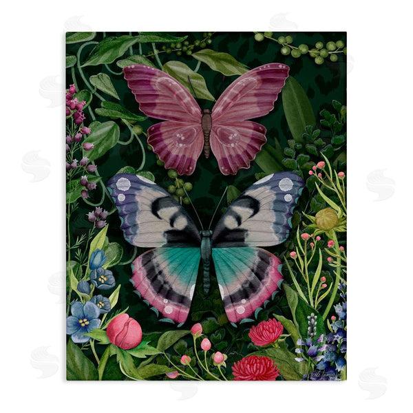 stupell industries Nicole Tamarin | Wild Garden Flowers & Butterflies