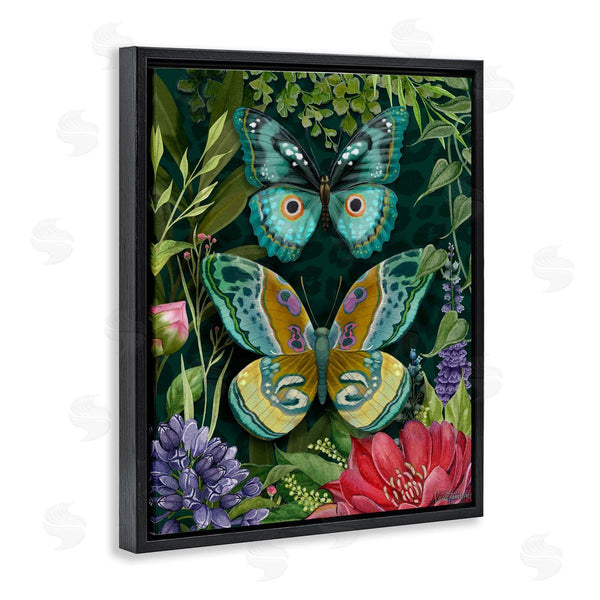 Stupell Industries Nicole Tamarin | Wild Garden Motif Butterflies