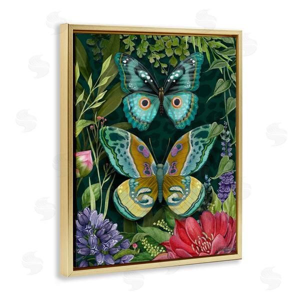 Stupell Industries Nicole Tamarin | Wild Garden Motif Butterflies