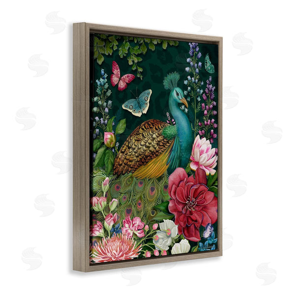 Stupell Industries Nicole Tamarin | Wild Garden Peacock
