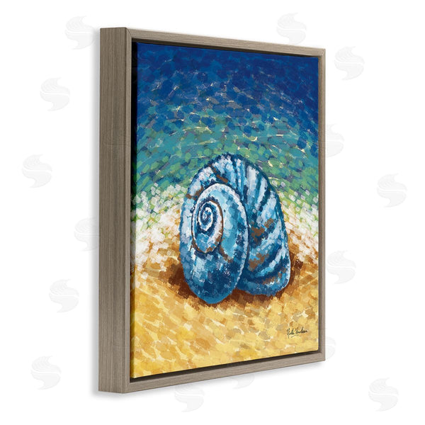 Stupell Industries Nidhi Wadhwa | Abstract Nautilus On Shore Wall Art