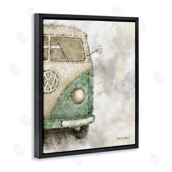 Stupell Industries Nidhi Wadhwa | Abstract Vintage Minibus Wall Art