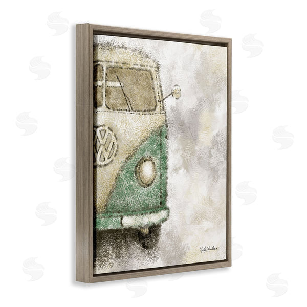 Stupell Industries Nidhi Wadhwa | Abstract Vintage Minibus Wall Art