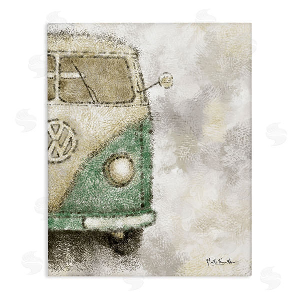 stupell industries Nidhi Wadhwa | Abstract Vintage Minibus Wall Art