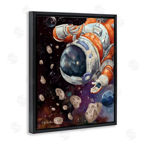 Stupell Industries Nidhi Wadhwa | Astronaut & Space Asteroids Wall Art