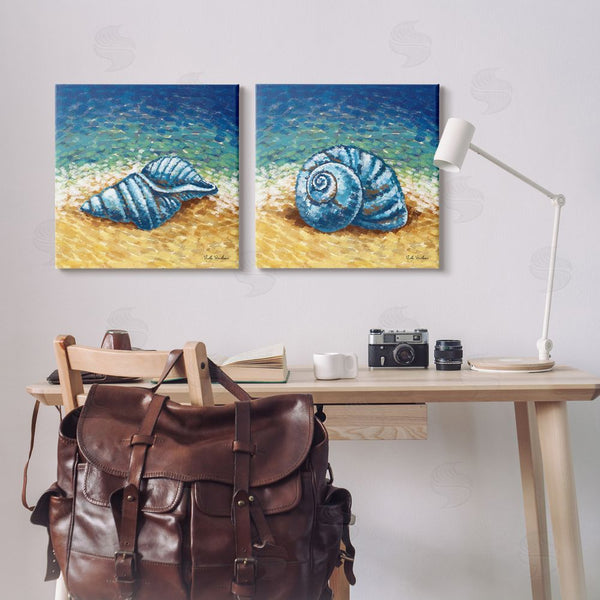 Stupell Industries Nidhi Wadhwa | Conch Shells On Shore Wall Art