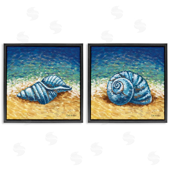Stupell Industries Nidhi Wadhwa | Conch Shells On Shore Wall Art